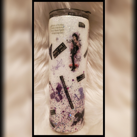 22/24oz Prince Themed Custom Tumbler - Picture 3 of 7